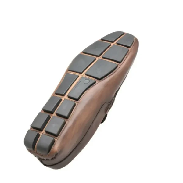 Shop Ace Marks Shoes Ace Marks Capo Driving Moccasin Brown Antique BrownAntique