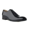 New Ace Marks Shoes Ace Marks Carlo Wholecut Oxford Plain Toe Black Patent BlackPatent