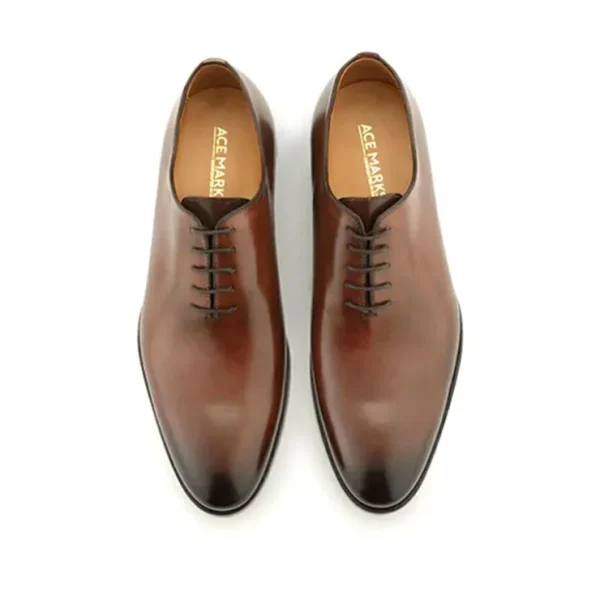 ace_marks_carlo_wholecut__3-2.webp Best Sale Ace Marks Shoes Ace Marks Carlo Wholecut Oxford Plain Toe Brown Antique BrownAntique