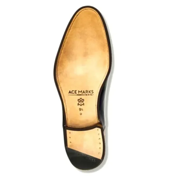 ace_marks_carlo_wholecut__4-1.webp New Ace Marks Shoes Ace Marks Carlo Wholecut Oxford Plain Toe Black Patent BlackPatent