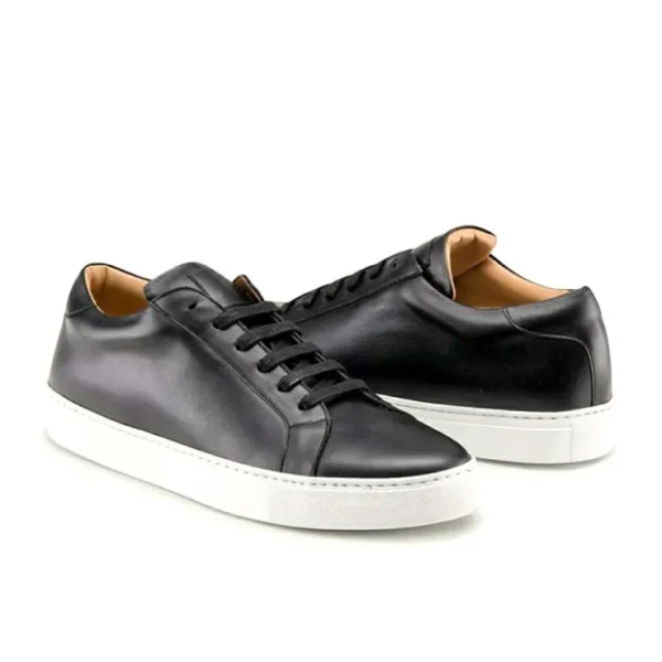 ace_marks_duke_dress_snea_5.webp Discount Ace Marks Shoes Ace Marks Duke Dress Sneakers In Black With White Outsole BlackWithWhiteOutsole