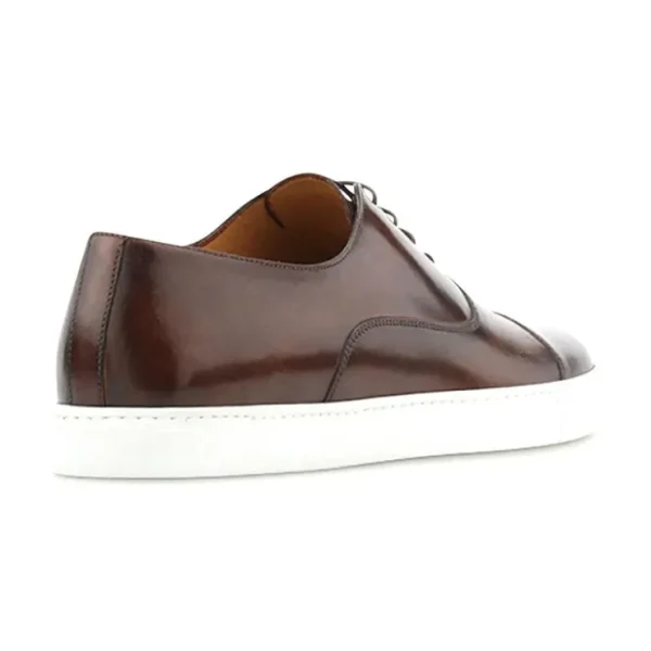 ace_marks_filipo_cap_toe__2-1.webp Sale Ace Marks Shoes Ace Marks Filipo Cap Toe Oxford Sneaker In Brown Antique BrownAntique