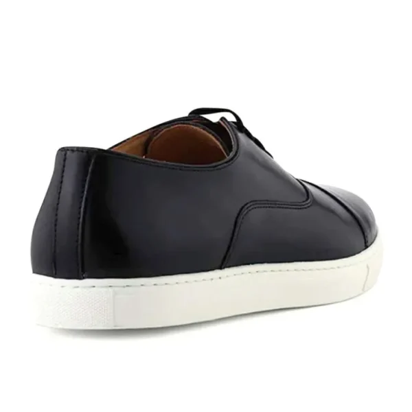 ace_marks_filipo_ii_cap_t_2.webp Shop Ace Marks Shoes Ace Marks Filipo II Cap Toe Oxford Sneaker In Black