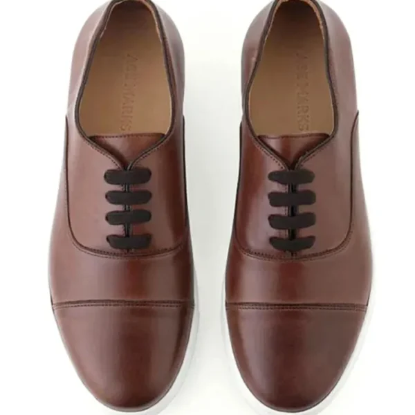 ace_marks_filipo_ii_cap_t_3-1.webp Outlet Ace Marks Shoes Ace Marks Filipo II Cap Toe Oxford Sneaker In Brown