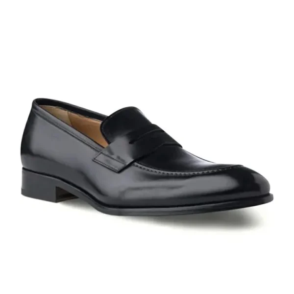 ace_marks_greg_penny_loaf_1-1.webp Sale Ace Marks Shoes Ace Marks Greg Penny Loafer Black Antique BlackAntique