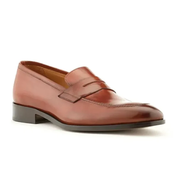 ace_marks_greg_penny_loaf_1-2.webp Best Sale Ace Marks Shoes Ace Marks Greg Penny Loafer Cognac Antique CognacAntique