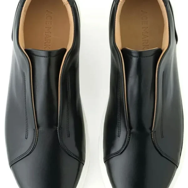 ace_marks_misto_slipon_sn_3.webp Store Ace Marks Shoes Ace Marks Misto Slip-On Sneaker In Black Leather BlackLeather