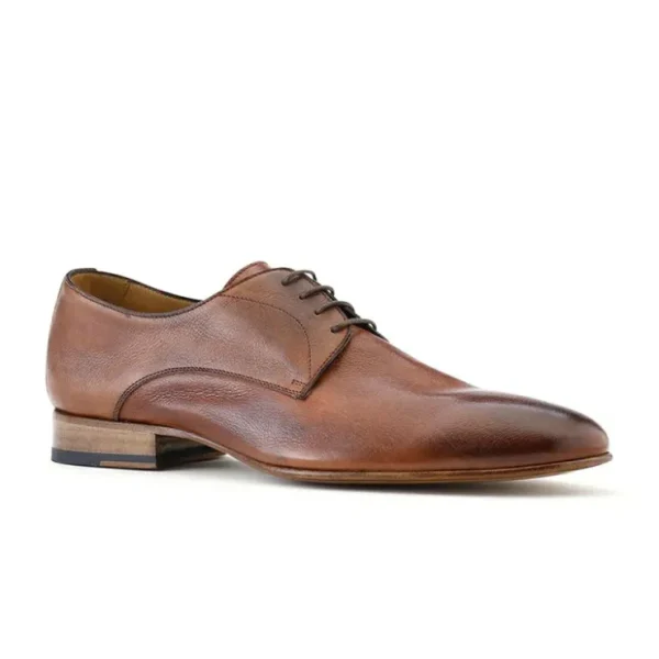 Store Ace Marks Shoes Ace Marks Oliver Travel Derby In Cuoio Buffalo CuoioBuffalo