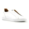 Sale Ace Marks Shoes Ace Marks Saint Elastic Slip On Sneaker In White Leather WhiteLeather