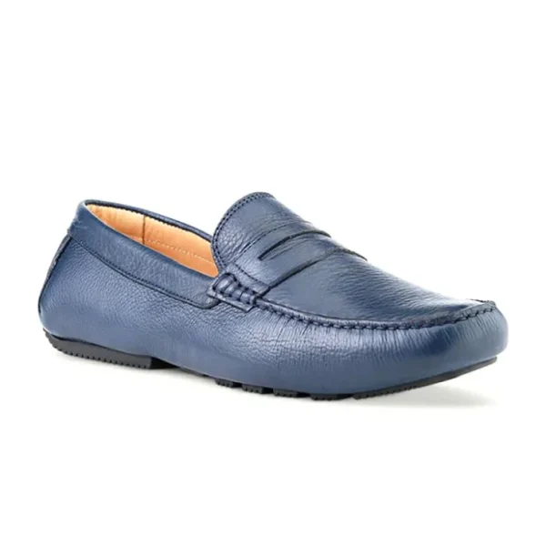 Fashion Ace Marks Shoes Ace Marks Santi Moccasin In Ocean Leather OceanLeather
