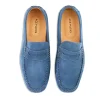 Cheap Ace Marks Shoes Ace Marks Santi Moccasin In Denim Suede DenimSuede