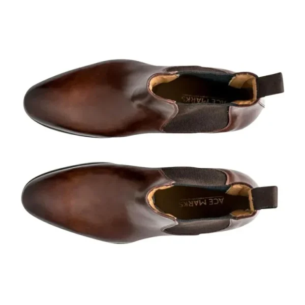 ace_marks_troy_chelsea_bo_3-1.webp Outlet Ace Marks Shoes Ace Marks Troy Chelsea Boot Brown Antique BrownAntique