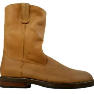 Sale Alan Payne Ranch Leather Boots Cognac