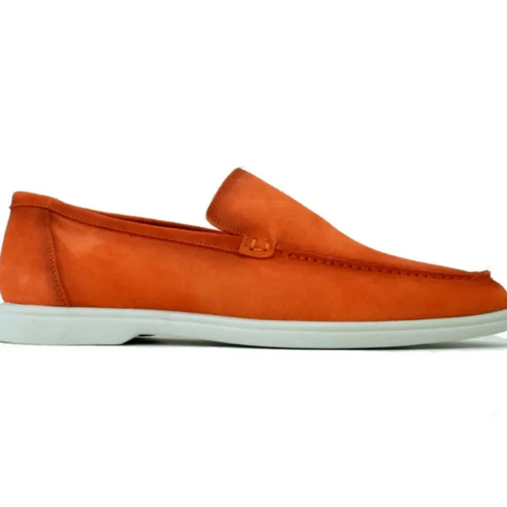Hot Alan Payne Rio Suede Shoes Tangerine