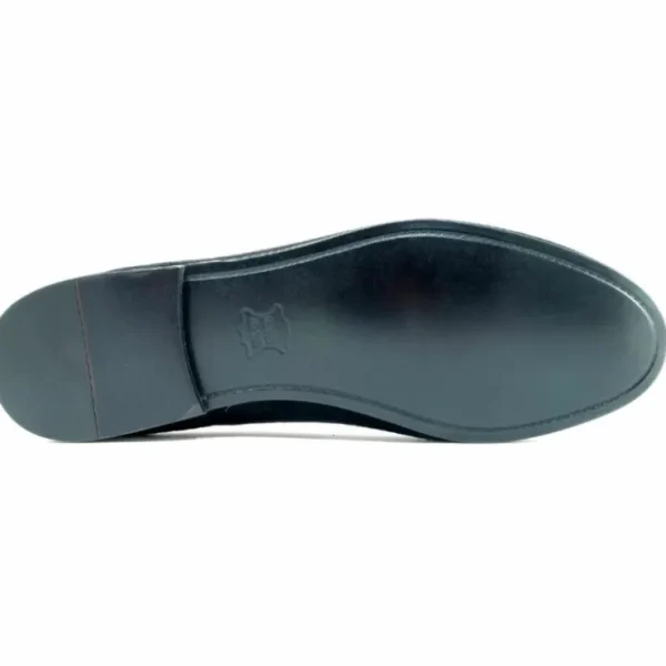 Cheap Alan Payne Simpson Formal Suede Loafers Black