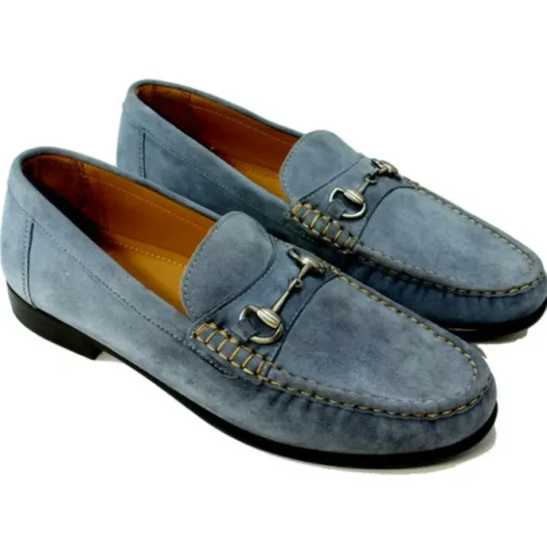 alan_payne_snaffle_suede__1-2.webp New Alan Payne Snaffle Suede Bit Loafers Light Blue LightBlue