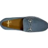 New Alan Payne Snaffle Suede Bit Loafers Light Blue LightBlue