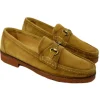 Cheap Alan Payne Wharton Suede Bit Loafers Mushroom