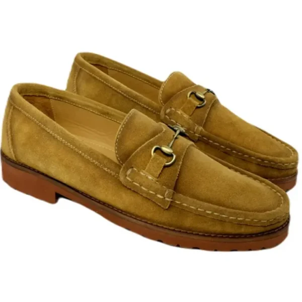 alan_payne_wharton_suede__1-2.webp Cheap Alan Payne Wharton Suede Bit Loafers Mushroom