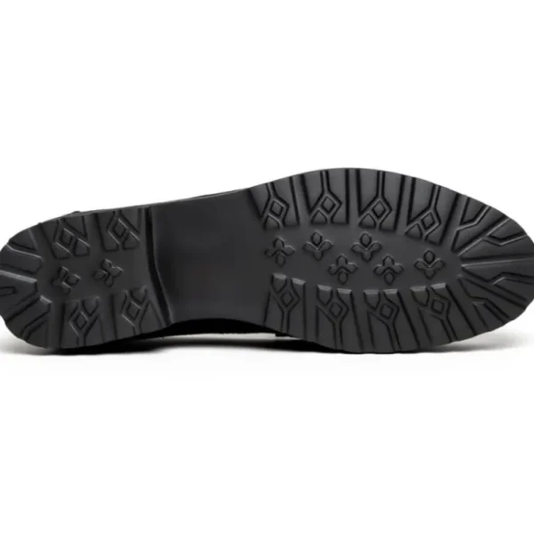 alan_payne_wharton_suede__4.webp Discount Alan Payne Wharton Suede Bit Loafers Black