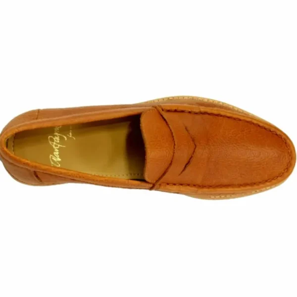 alan_payne_worchester_gen_2-1.webp Clearance Alan Payne Worchester Genuine American Bison Penny Loafers Tan