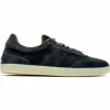 Sale Alan Payne Zeus Suede Sneakers Anthracite