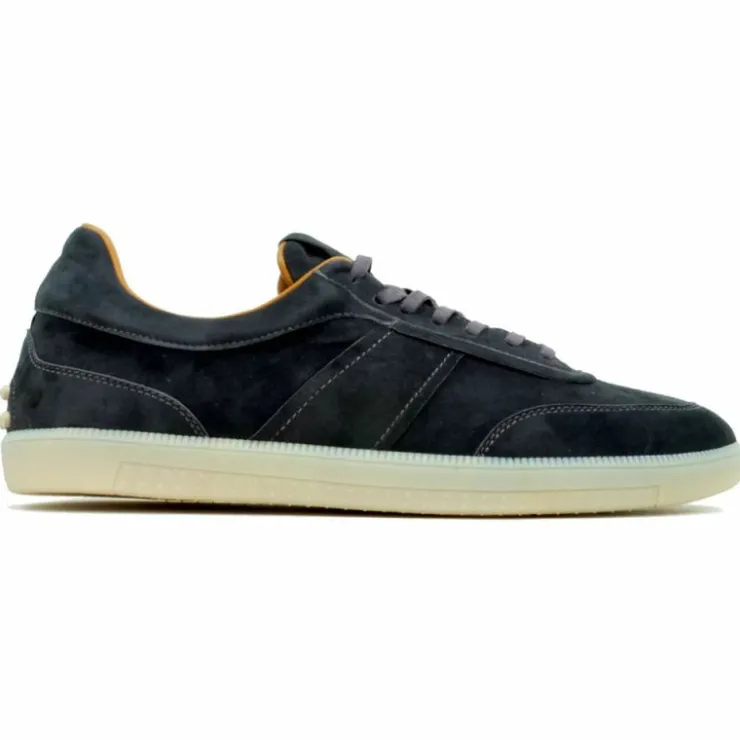 Sale Alan Payne Zeus Suede Sneakers Anthracite