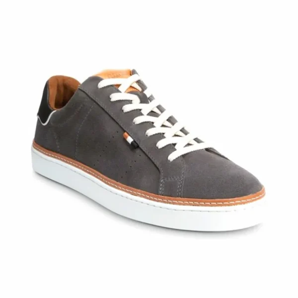 allen_edmonds_alpha_suede_1.webp Online Allen Edmonds Alpha Suede Lace-up Sneaker Dark Grey (4643) DarkGrey