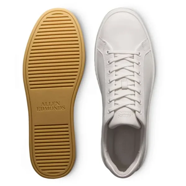 allen_edmonds_barnes_leat_3-2.webp Clearance Allen Edmonds Barnes Leather Lace-Up Sneaker (7606) White
