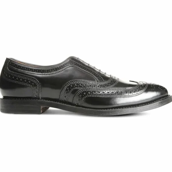 allen_edmonds_cambridge_s_0.webp Clearance Allen Edmonds Cambridge Shell Cordovan Wingtip Dress Shoe (8605) Black