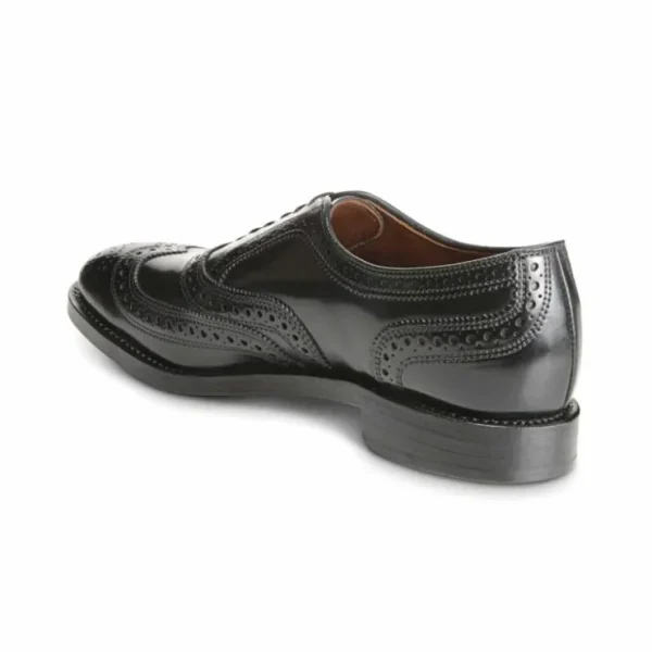 allen_edmonds_cambridge_s_2.webp Clearance Allen Edmonds Cambridge Shell Cordovan Wingtip Dress Shoe (8605) Black