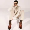 Online Allen Edmonds Carson Leather Lace-up Hybrid Derby (6840) Walnut