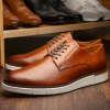 Cheap Allen Edmonds Carson Leather Lace-up Hybrid Derby (6839) Chili