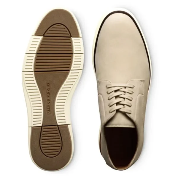 allen_edmonds_carson_nubu_3.webp Outlet Allen Edmonds Carson Nubuck Lace-up Hybrid Derby (7931) Sand
