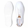 Discount Allen Edmonds Courtside Leather Sneaker (3580) White