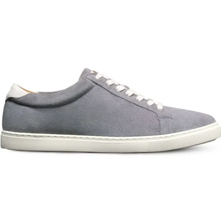 Hot Allen Edmonds Courtside Suede Sneaker Steel Blue (8041) SteelBlue