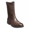 Shop Allen Edmonds Dallas Leather Roper Boot Dark Brown Grain (6575) DarkBrownGrain