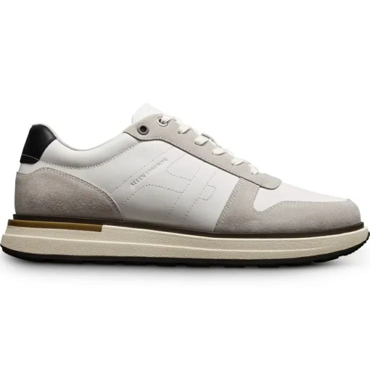 Outlet Allen Edmonds Elliot Leather Lace-Up Sneaker (7630) White