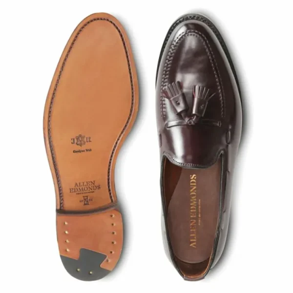 allen_edmonds_grayson_she_3-2.webp Shop Allen Edmonds Grayson Shell Cordovan Tassel Loafer (8287) Burgundy
