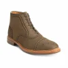 Discount Allen Edmonds Hamilton Nubuck Weatherproof Oxford Dress Boot (5125) Brown