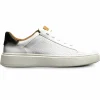 Clearance Allen Edmonds Oliver Leather Slip-on Stretch-lace Sneaker (6152) White