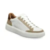 Sale Allen Edmonds Oliver Leather Slip-on Stretch-lace Sneaker (7890) Bone
