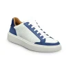 Outlet Allen Edmonds Oliver Leather Slip-on Stretch-lace Sneaker (7892) Denim