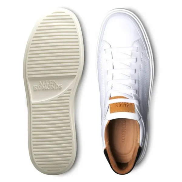 allen_edmonds_oliver_leat_3-4.webp Clearance Allen Edmonds Oliver Leather Slip-on Stretch-lace Sneaker (6152) White