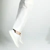 Clearance Allen Edmonds Oliver Leather Slip-on Stretch-lace Sneaker (6152) White