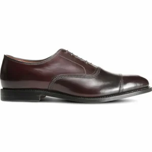 Hot Allen Edmonds Park Avenue Shell Cordovan Cap-toe Oxford Dress Shoe (5965) Burgundy