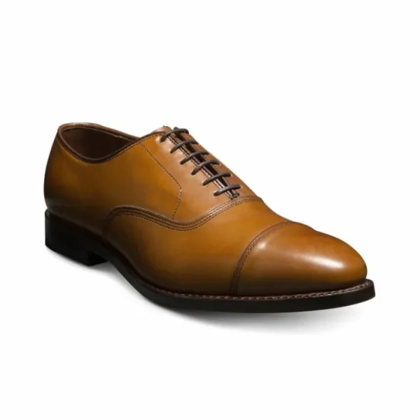 Outlet Allen Edmonds Park Avenue Cap-toe Oxford Dress Shoes Walnut Brown (5956) WalnutBrown