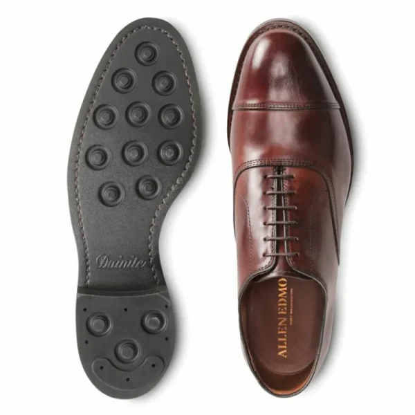 allen_edmonds_park_avenue_3-13.webp Discount Allen Edmonds Park Avenue Cap-toe Oxford Dress Shoe with Dainite Sole Dark Chili (5621) DarkChili