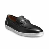 Clearance Allen Edmonds Randolph Leather Bit Slip-on Sneaker (6528) Black