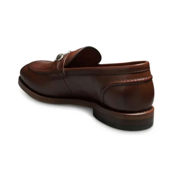 Cheap Allen Edmonds Randolph Leather Bit Loafer (6336) Chili